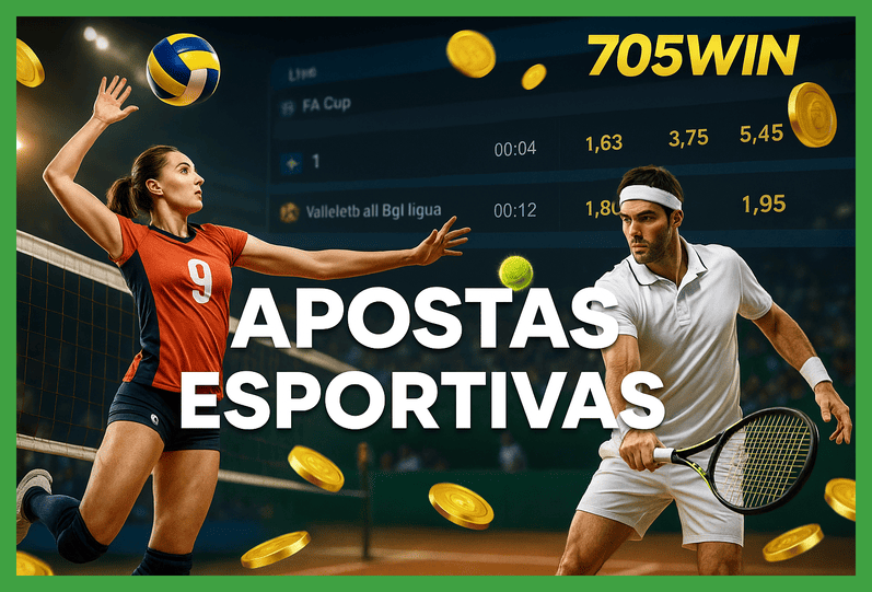 Aposte em apostas esportivas no cassino online 705WIN