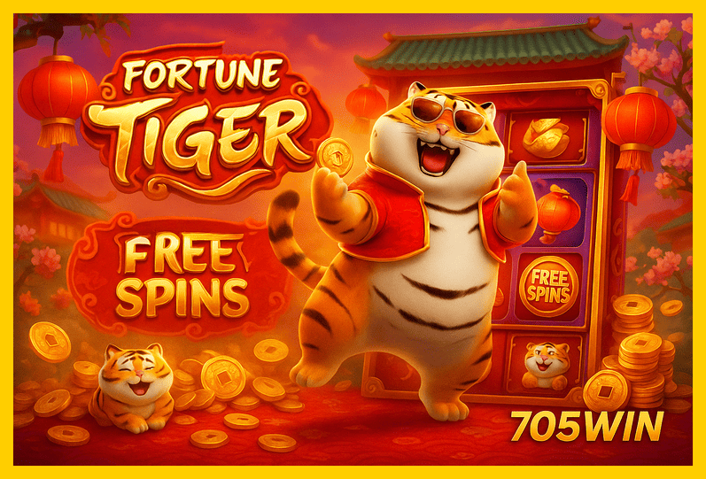 Fortune Tiger é um jogo imperdível no 705WIN Casino