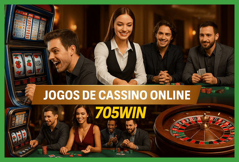 Jogos de cassino online inovadores e emocionantes na 705WIN